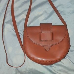 Handmade Leather Satchel/Crossbody Bag